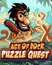 puzzle quest age of rock 176x220
