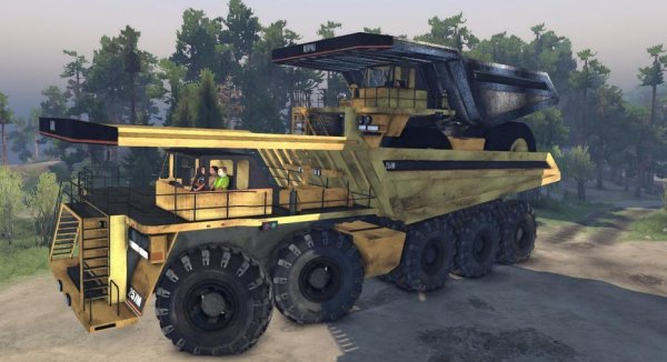 spintires2014 caterpillar Для Spin Tires