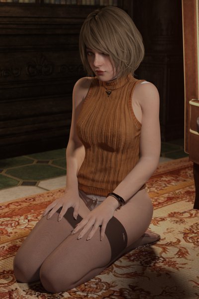 This time, Ashley's eyes did the talking