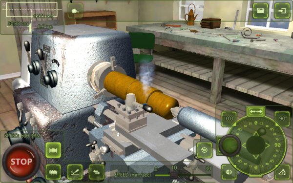 Симулятор Токарного и Фрезерного станка мод