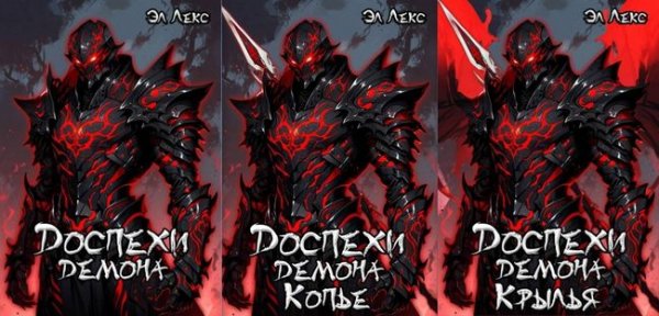 Эл Лекс Доспехи демона. Цикл из 3 книг