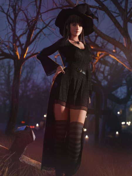 Witch Hitomi (2) [High-res]