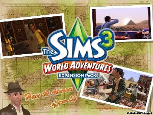 The Sims3 World Adventures nokia 240x320