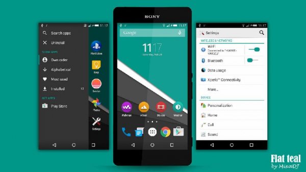Xperia Flat teal v1.1.0