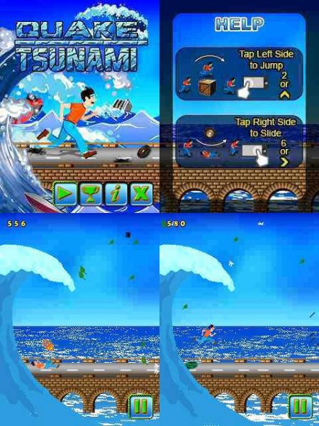 Quake Tsunami 128x160