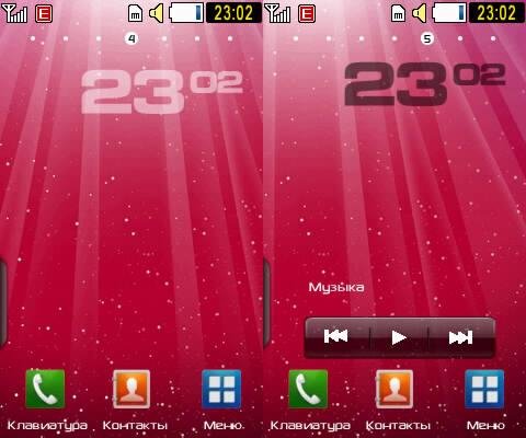 виджет часов