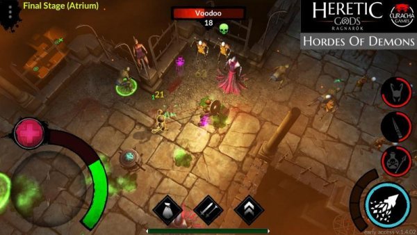 HERETIC GODS - Ragnarök v.1.08.11 Mod (vip статус)