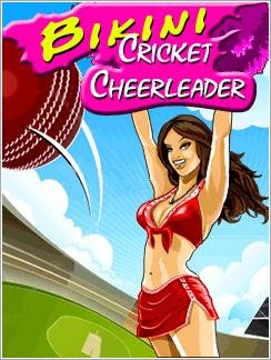 Bikini Cricket Cheerleader 128x128