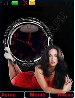 Girl in red