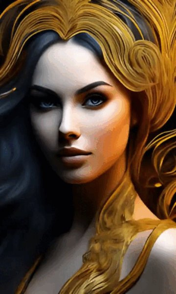 Анимация,девушка,фэнтези.2