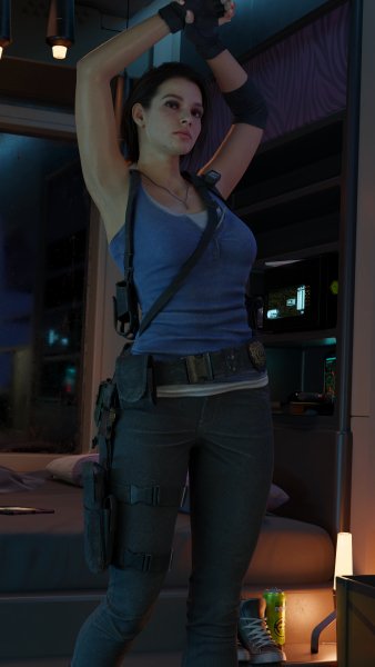 Jill+Valentine+on+Cyberpunk+A