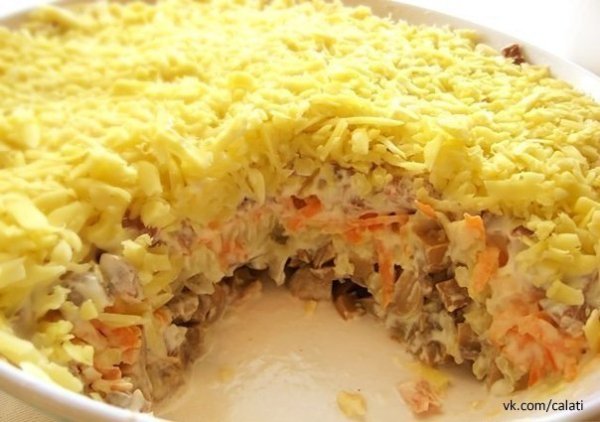 Салат БЕЛАЯ НОЧЬ