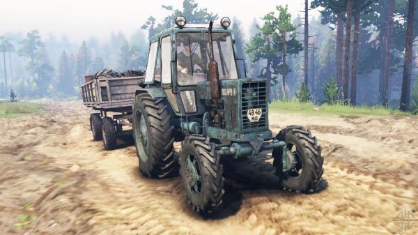 МТЗ 82.1 Беларус для Spintires MudRunner