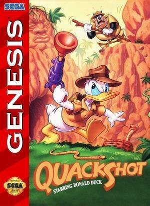 Quack shot starring Donald Duck