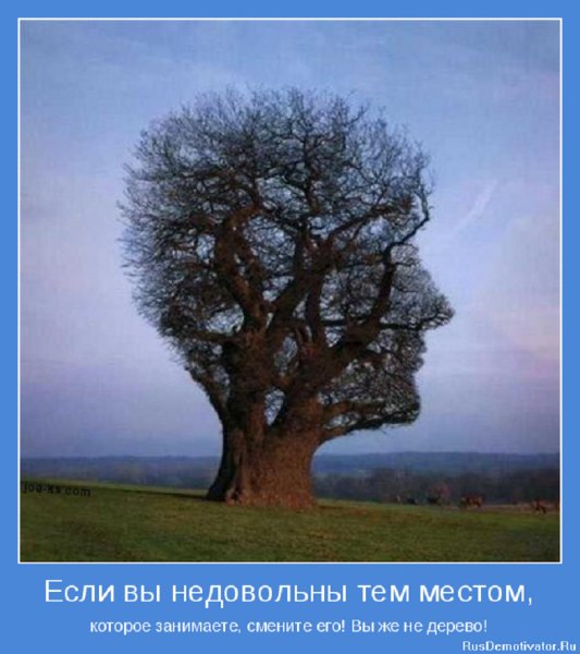 Если вы недовольны тем местом - смените