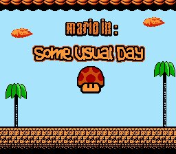 Mario in Some Usual Day [!]