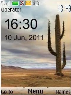 Desert clock Alla1411 v.49