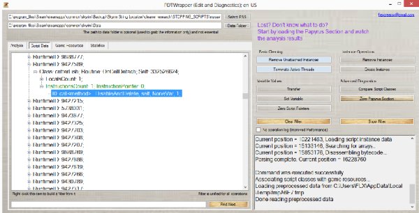 Papyrus Data Transfer GUI 1.2c