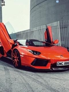 Lamborghini car animated