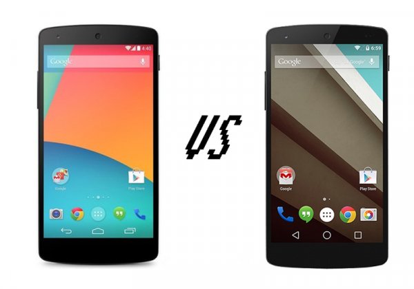 Android L &amp; KitKat by mazanakissekas