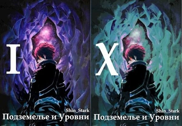 Shin Stark Подземелье и Уровни. Книги 1-10
