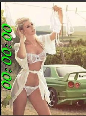 Прачка цифр часы