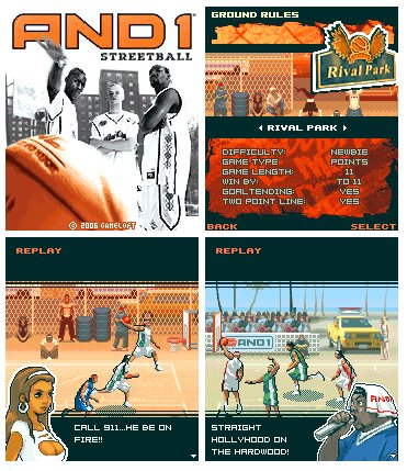 AND1 Street Basketball Samsung E900 UK I