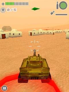 Tank Battle 3D Desert Titans RU 240x400