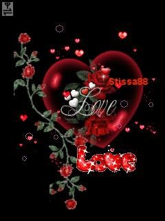 Red love анимация