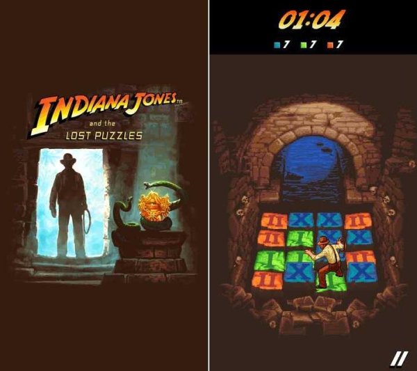 Indiana Jones and the Lost Puzzles 320x480