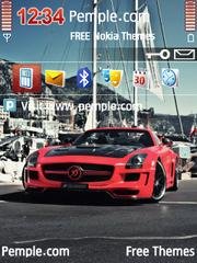 Red Mercedes Benz Sls Amg