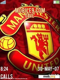 man utd theme with tones