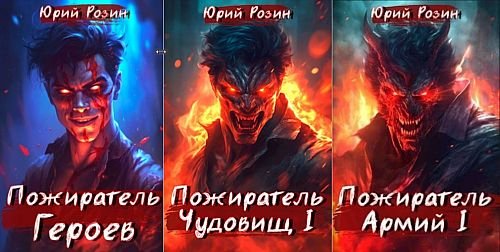 Юрий Розин Эволюция Пожирателя. Книги 1-6