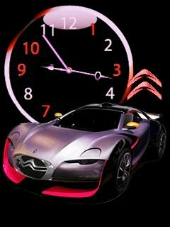 Citroen car clock