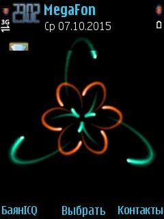 Neon abstraction анимация