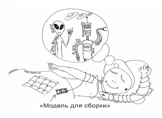 Модель для сборки - Mihail_Klikin_Тени под лестницей