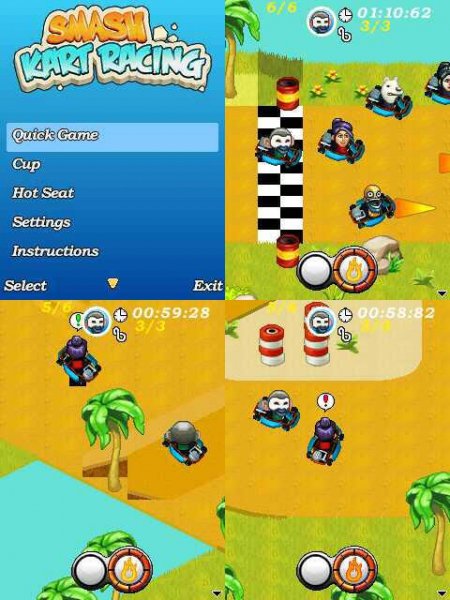 Smash Kart Racing 240x320 N95