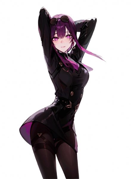 Honkai-Star-Rail-Игры-kafka-(honkai-star-rail)-гиф-анимация