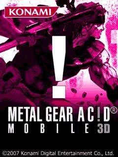 3D Metal Gear Acid Mobile spacesbook.h2m.ru