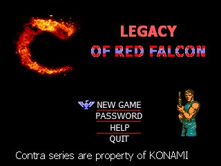 Contra C The Legacy of Red Falcon 1.4