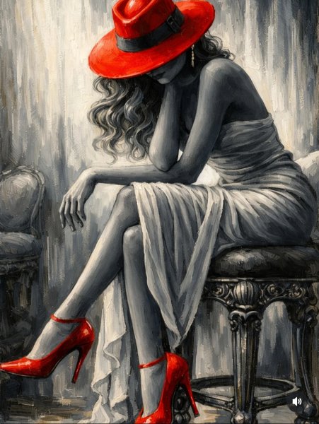 Женщина в шляпе