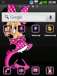 Minnie Mouse GO Launcher