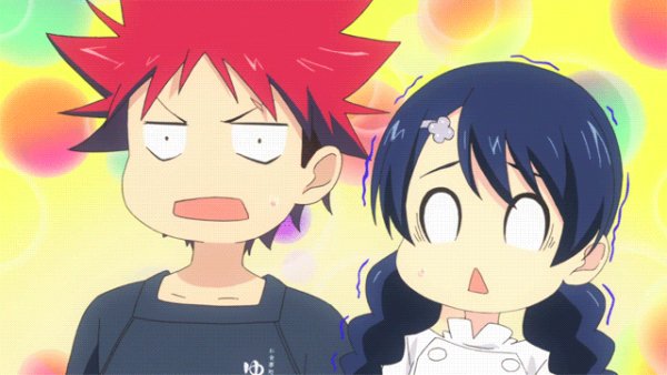 Souma Yukihira, Megumi Tadokoro
