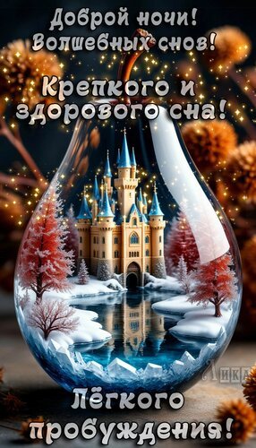 Открытка доброй ночи