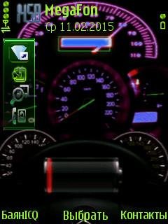 Neon speedmeter спидометры анимация