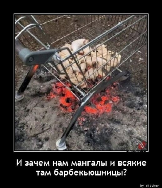 И зачем нам мангалы и барбекюшницы