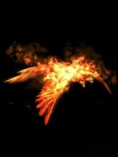 Fire eagle animated