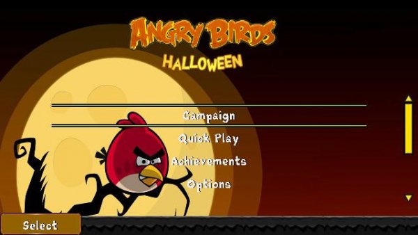 angry birds halloween