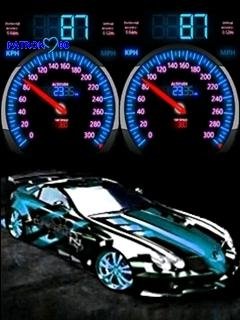 Neon car viper спидометр