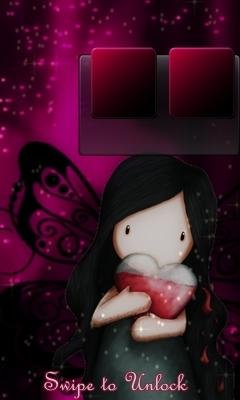 Girl Love Purple Full Touch Theme